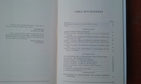 Création et Evolution. Aspects évolutifs d'Aubenas - Les mystères de la Création de de l'Evolution - Evolution et Harmonie Universelles - Réflexions ...