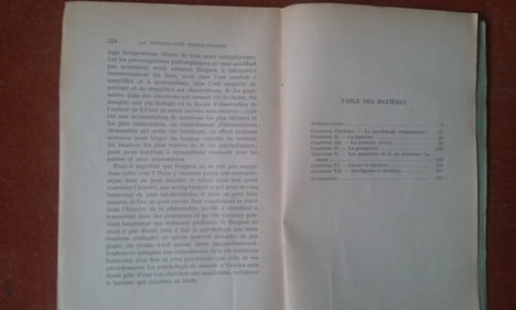 La psychologie bergsonienne - Etude critique	. LACOMBE Roger-E.	