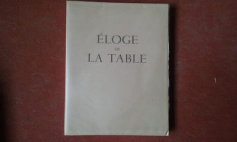 Eloge de la Table
. SAINT-GEORGES André
