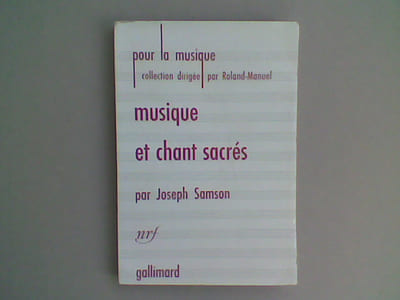 Musique et chants sacrés