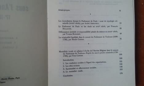 Crimes et criminalité en France sous l'Ancien régime 17e-18e siècles
. ABBIATECCI André - BILLACOIS F. - CASTAN Y. - PEYROVITCH P. - BONGERT Y. - ...