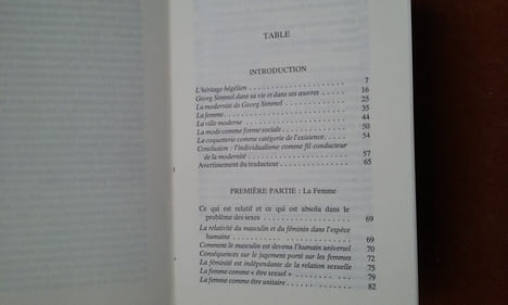 Philosophie de la modernité. La femme, la ville, l'individualisme
. SIMMEL Georg