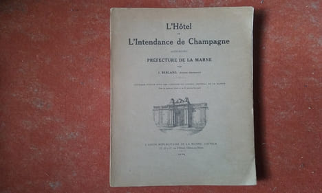 L'Hôtel de l'Intendance de Champagne aujourd'hui Préfecture de la Marne
. BERLAND Just