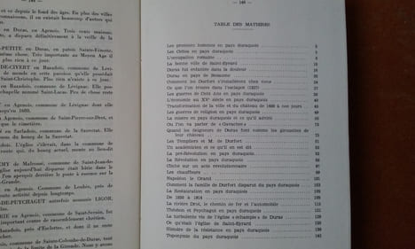 Histoire du Pays Duraquois
. BLANC René