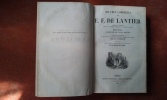 Œuvres complètes de E. F. de Lantier. Nouvelle édition augmentée de pièces inédites
. LANTIER Etienne-François de
