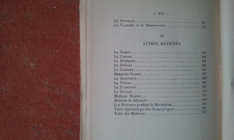 Les Maisons Closes au XVIIIe siècle - Académies de Filles et Courtières d'amour - Maisons clandestines - Matrones, Mères-abbesses, Appareilleuses et ...