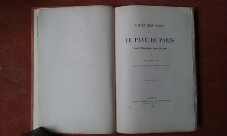 Notice historique sur le Pavé de Paris. Depuis Philippe-Auguste jusqu'à nos jours
. DURPAIN S.