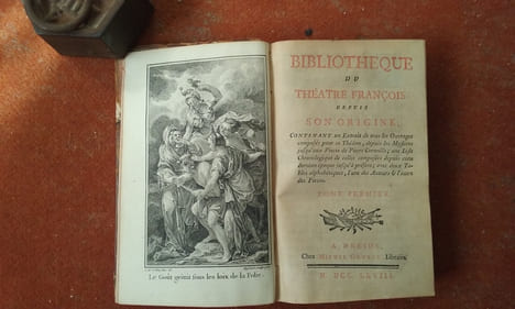 Bibliothèque du Théâtre françois depuis son origine ; contenant un Extrait de tous les Ouvrages composés pour ce Théâtre, depuis les Mystères ...