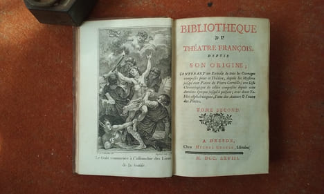 Bibliothèque du Théâtre françois depuis son origine ; contenant un Extrait de tous les Ouvrages composés pour ce Théâtre, depuis les Mystères ...