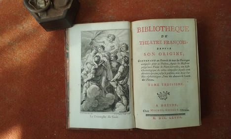Bibliothèque du Théâtre françois depuis son origine ; contenant un Extrait de tous les Ouvrages composés pour ce Théâtre, depuis les Mystères ...