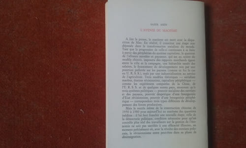 L'avenir du Maoïsme