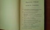 Ecrits choisis / Auswahl aus Freud's schriften
. FREUD Sigmund
