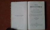 Revue Britannique ou choix d'articles traduits des meilleurs écrits périodiques de la Grande-Bretagne - 4ème série - tome 18
. Revue Britannique
