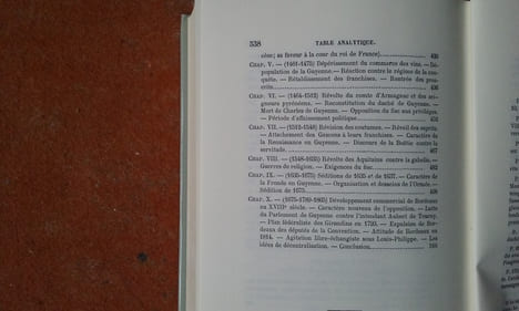 Histoire de la conquête de la Guyenne par les Français
. RIBADIEU Henry