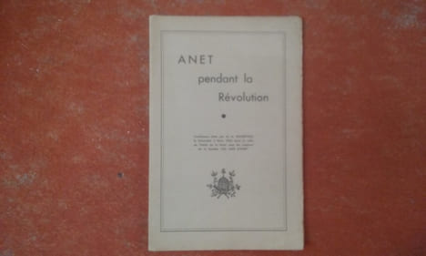 Anet pendant la Révolution
. BOUDEVILLE A.

