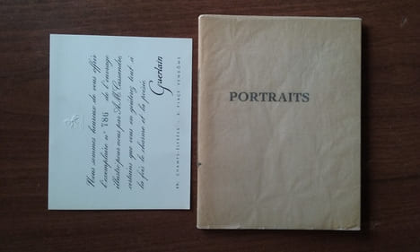 6 Propos de Guerlain sur 6 Portraits de A.M. Cassandre
. GUERLAIN / CASSANDRE