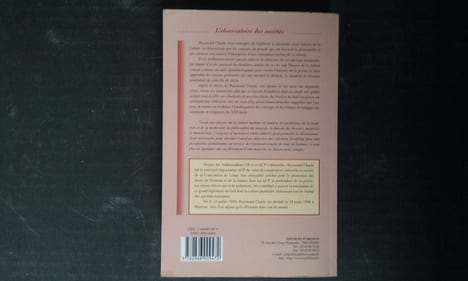 Qui a peur de la culture ? Une théorie scientifique de la culture
. CHASLE Raymond