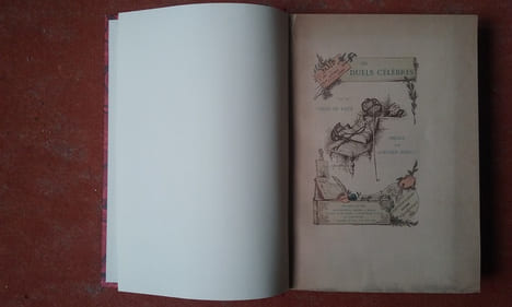 Les duels célèbres
. DE VAUX Charles-Maurice (Baron)

