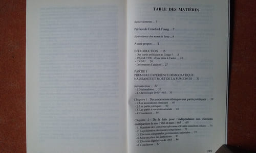 Partis & Société civile du Congo/Zaïre - La démocratie en crise : 1956-65 & 1990-97