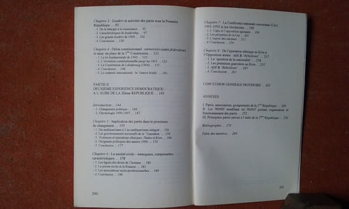 Partis & Société civile du Congo/Zaïre - La démocratie en crise : 1956-65 & 1990-97