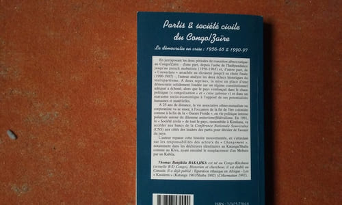 Partis & Société civile du Congo/Zaïre - La démocratie en crise : 1956-65 & 1990-97