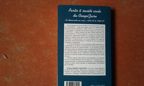Partis & Société civile du Congo/Zaïre - La démocratie en crise : 1956-65 & 1990-97
. BAKAJIKA Thomas B.
