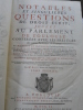 Notables et singulières questions du droit écrit jugées au parlement de Toulouse conférées avec les préjugés des autres parlements de France (...) . ...