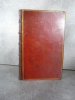 Le comédien. Edition originale d'un des premiers ouvrages entièrement consacré au jeu du comédien de théatre, 1747. Bel exemplaire en maroquin rouge ...