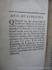 Le brigandage de la médecine, suivi du brigandage de la pharmacie.
Edition originale 1738.  Hecquet Philippe