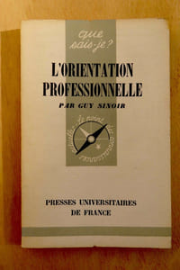 L'orientation professionnelle
