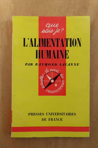 L'alimentation humaine