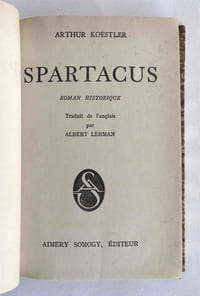 Spartacus – Roman historique