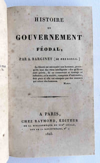 Histoire du gouvernement féodal