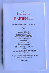 Poésie Présente