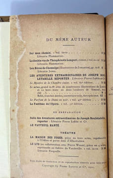 Le fantôme de l'opéra. Gaston Leroux