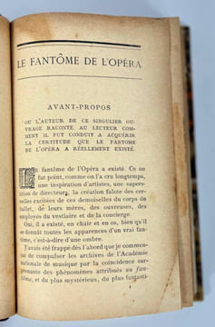 Le fantôme de l'opéra. Gaston Leroux
