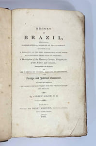 History of Brazil
comprising a geographical account of that country