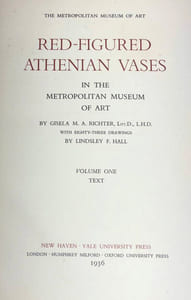 Red-figured Athenian Vases
in the Metropolitan Museum of Art