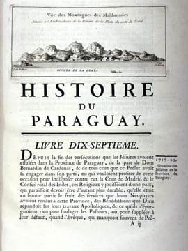 Histoire du Paraguay. Pierre-François Xavier de Charlevoix