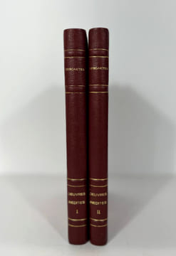 Œuvres inédites de Descartes,
précédées d'une Introduction sur la Méthode par Foucher de Careil. René Descartes, Foucher de Careil