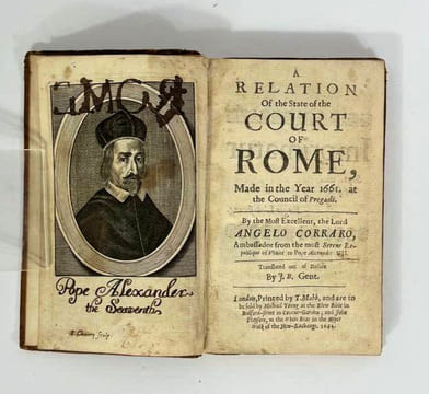 A Relation Of the State of the Court of Rome

Made in the Year 1661 at the Council of Pregadi

by the Most Excellent, the Lord Angelo ...