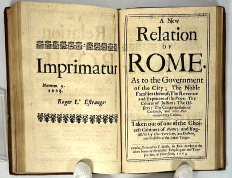 A Relation Of the State of the Court of Rome

Made in the Year 1661 at the Council of Pregadi

by the Most Excellent, the Lord Angelo ...