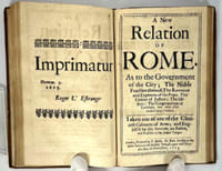 A Relation Of the State of the Court of Rome
Made in the Year 1661 at the Council of Pregadi
by the Most Excellent, the Lord Angelo Corraro,
Ambassador from the most Serene
Republique of Venice to Pope Alexander VII.