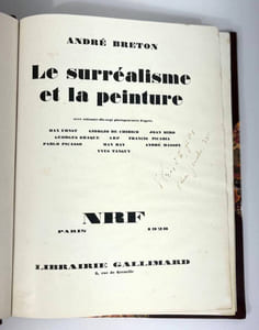 Le surréalisme et la peinture
avec 77 photogravures d'après Max Ernst - Giorgio de Chirico - Joan Miro - G. Braque - Arp - Francis Picabia - Pablo Picasso - Man Ray - André Masson - Yves Tanguy