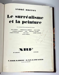 Le surréalisme et la peinture
avec 77 photogravures d'après Max Ernst - Giorgio de Chirico - Joan Miro - G. Braque - Arp - Francis Picabia - Pablo Picasso - Man Ray - André Masson - Yves Tanguy