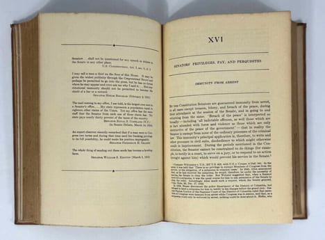 The Senate of the United States In Theory and Practice [2 vol.]. George H. Haynes