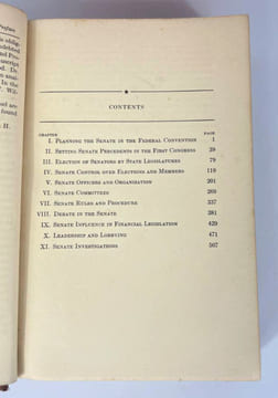 The Senate of the United States In Theory and Practice [2 vol.]. George H. Haynes