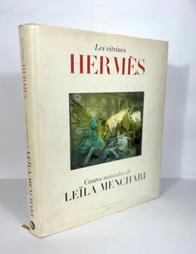 Les Vitrines Hermès. Contes nomades de Leïla Menchari. Michèle Gazier, Michel Tournier, Leïla Menchari