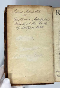 Réflexions et pensées du  Comte J. O[xenstierna] sur divers sujets
