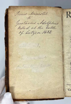 Réflexions et pensées du  Comte J. O[xenstierna] sur divers sujets. Johann Thurenson Oxenstierna